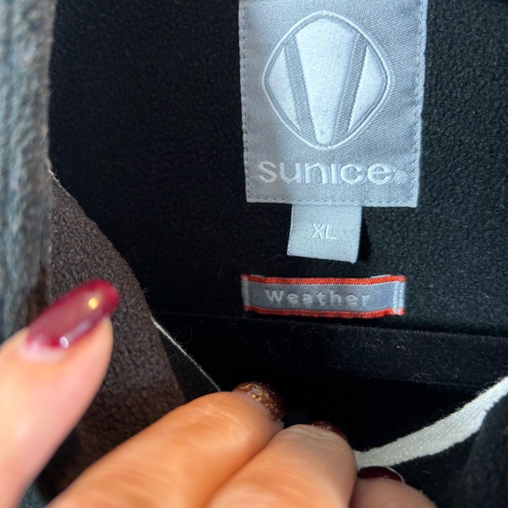 Ladies Sunice Weather Brand 1/4 Zip Fleece Jacket Size XL - Picture 5 of 9